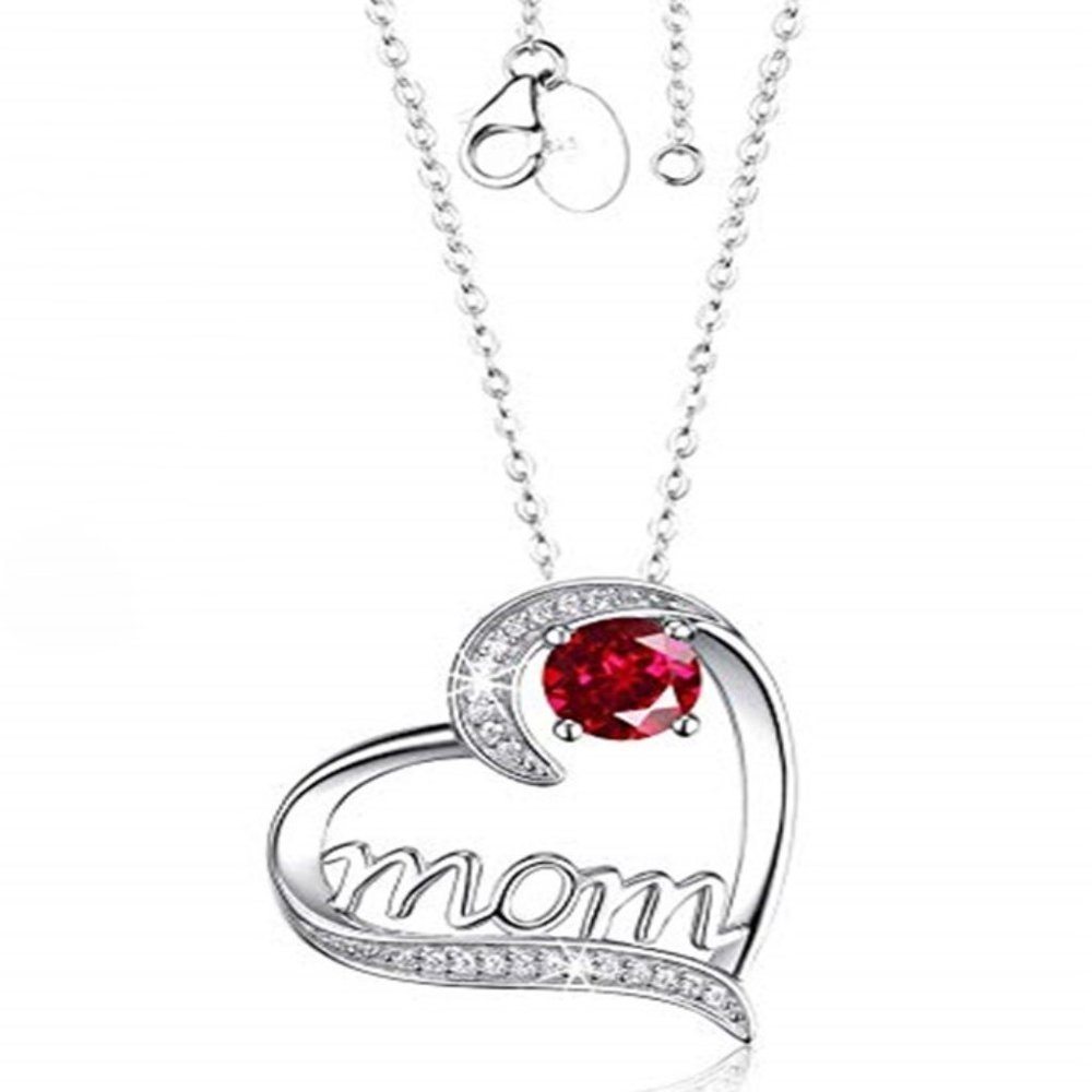 Heart Mother's Gifts Lovely Pendant Necklace For Women, Evgg1017